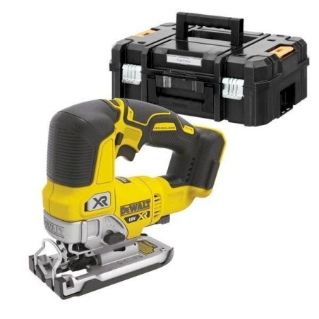 DeWalt Ak­ku-Stich­sä­ge DCS334NT, 18Volt gelb/ schwarz, TSTAK Box, ohne Akku und Ladegerät