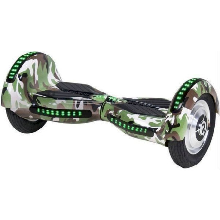 E-Balance Hoverboard ROBWAY W3 10`Reifen Camouflage mit App-Funk­ti­on