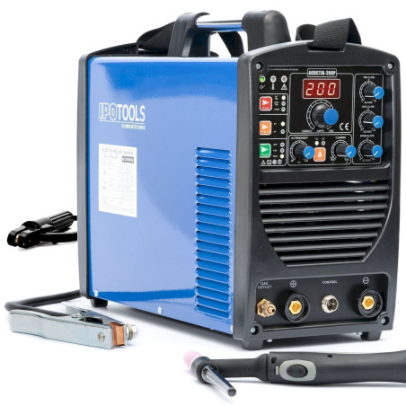 IPOTOOLS TIG WIG Schweißgerät AC DC ACDC TIG-200P Inverter Schweissgerät Pulse HF MMA IGBT