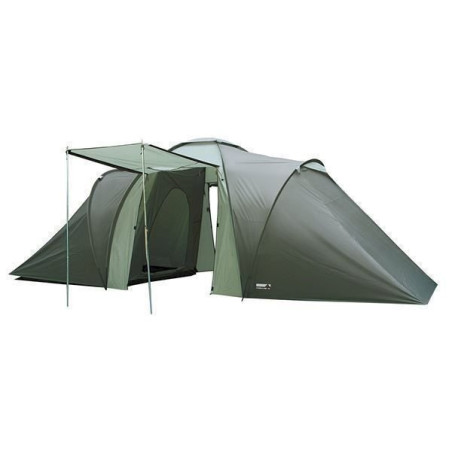 High Peak Como 6, Tente familiale Vert olive clair/foncé