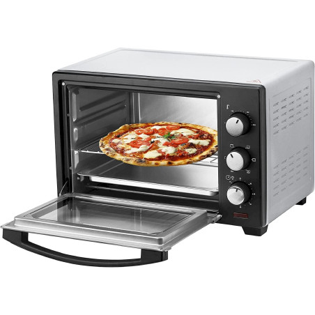 Steinborg SB-3012 Mini Backofen 1600 W 25 Liter 3in1 Miniofen Pizza-Ofen Kleiner Backofen