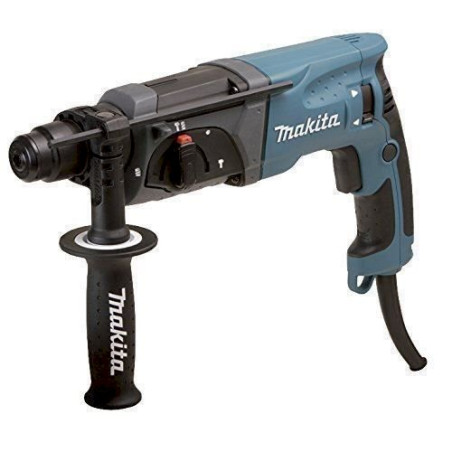 Makita Bohrhammer HR2470 blau/ schwarz, Trans­port­kof­fer, 780 Watt, Retail