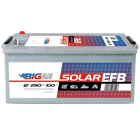 BIG Professional EFB 12V 290Ah C100 Versorgerbatterie Solar batterie Wohnmobil Boot Camping