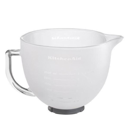 Kitchenaid 5K5FGB Bol de Lait Verre 4,83 L