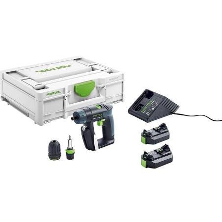 Festool CXS 2,6-Plus Akku-Bohrschrauber (2x 2,6Ah Akku + Ladegerät)