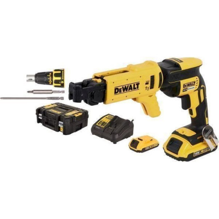 DeWalt Ma­ga­zin-Schnell­bau­schrau­ber DCF620D2K 18,0V 2x2Ah