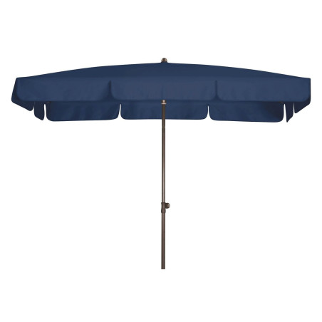 Doppler WATERPROOF III Parasol de balcon Inclinable Rectangulaire , 185 x 120cm, bleu