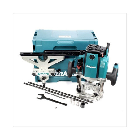 Makita RP2300FCXJ Oberfräse 2300W 70mm + Zubehör + Koffer