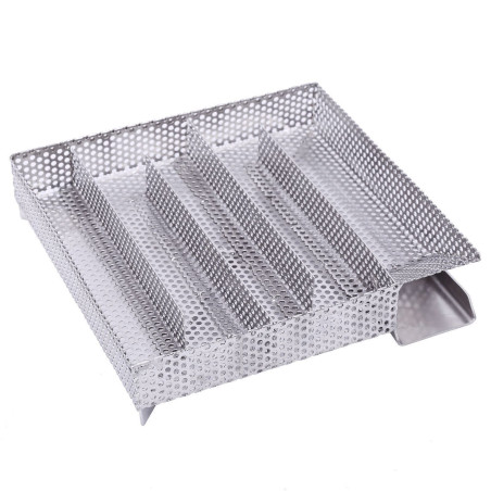 BBQ-Toro KRG3 20,5 x 20,5 cm Générateur de fumée froide en acier inoxydable