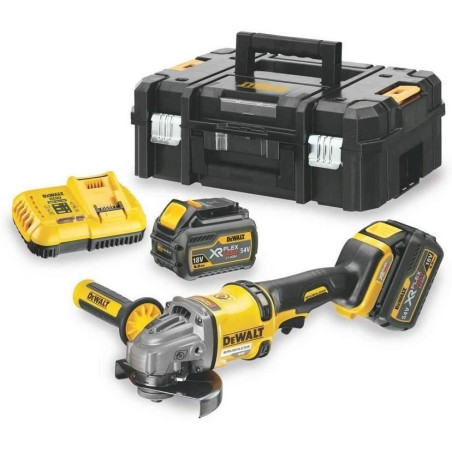 DeWalt Ak­ku-Win­kel­schlei­fer DCG414T2-QW 54V 125mm