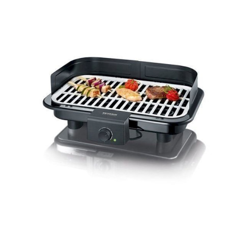 Severin PG8530 - Grill en fonte à revêtement céramique 2500 W