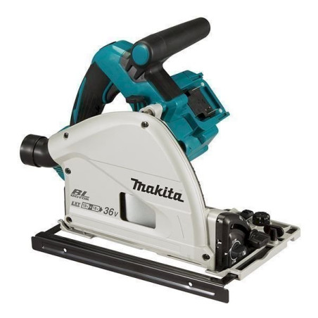 Makita Ak­ku-Tauch­sä­ge DSP601ZJU, 56 mm, 2 x 18 V (ohne Akkus, ohne La­de­ge­rät), blau