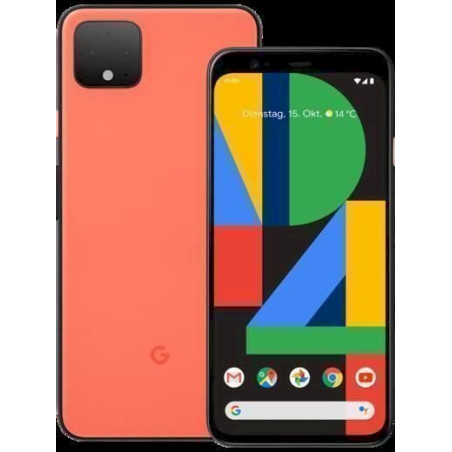 Google Pixel 4 64GB, Handy Oh So Orange, Smartphone Android 10