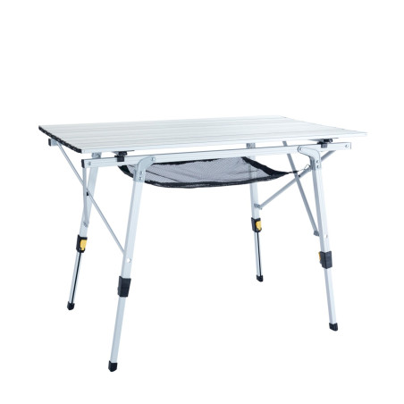 Uquip Variety M Table Pliante en Aluminium pour 4 Personnes (89x53cm) - Hauteur Réglable