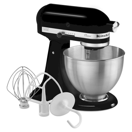 KitchenAid CLASSIC KÜ­CHEN­MA­SCHI­NEN 5K45SSEOB 4,3 L Schwarz