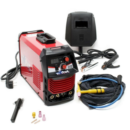 WilTec 61708 Schweißgerät WIG HF-Zündung 200 Ampere TIG Inverter