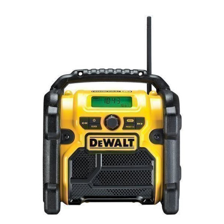 DeWalt DCR020 Radio de chantier DAB+ batterie avec réseau