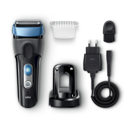 Braun CT2s CoolTec Series 3 wet&ampdry Rasierer schwarz/ grau