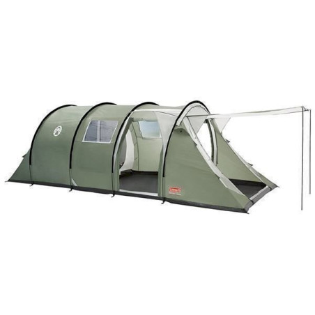 Coleman Zelt Coastline 6 Deluxe, kaki/beige, 580x270x200 cm