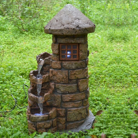 Brunnen HADES in Stein-Optik