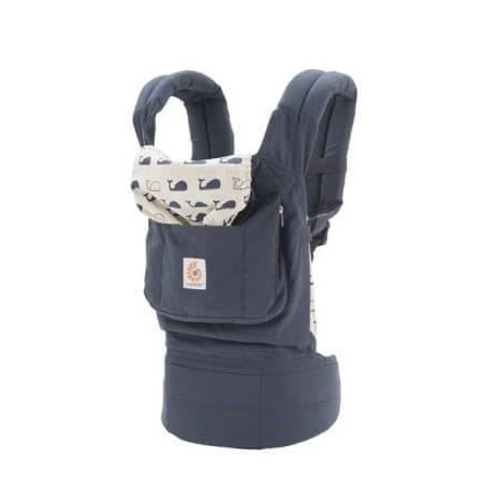 Ergobaby Babytrage Kollektion Original (5,5 - 20 kg), Marine