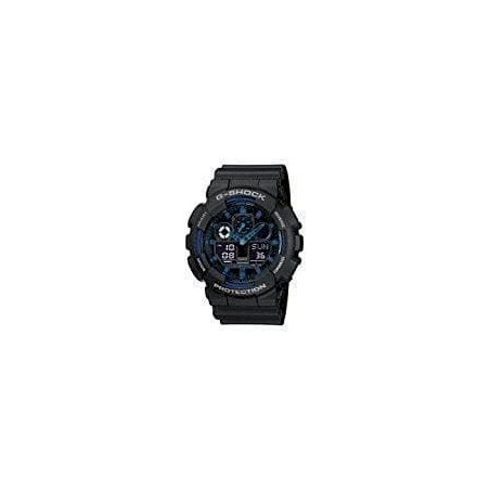 Casio G-Shock – Herren-Armbanduhr mit Analog/Digital-Display und Resin-Armband – GA-100-1A2ER