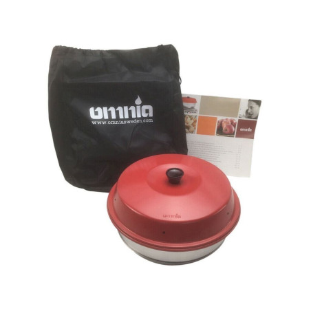 Omnia Campingbackofen Set mit Aufbackgitter Toaster