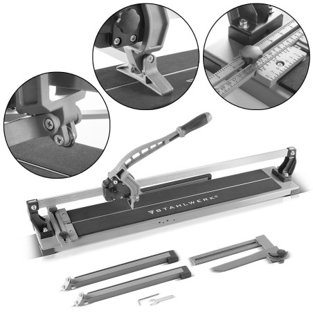 STAHLWERK Fliesenschneider FS-800 ST mit 800 mm Schnittlänge