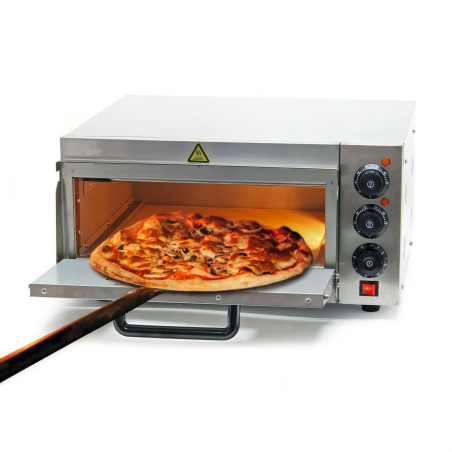 Pizza-Backofen 2000W mit Schamottstein für Steinofen-Pizza