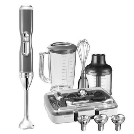 KitchenAid Artisan 5KHB3581 EMS medaillon-silber Stabmixer