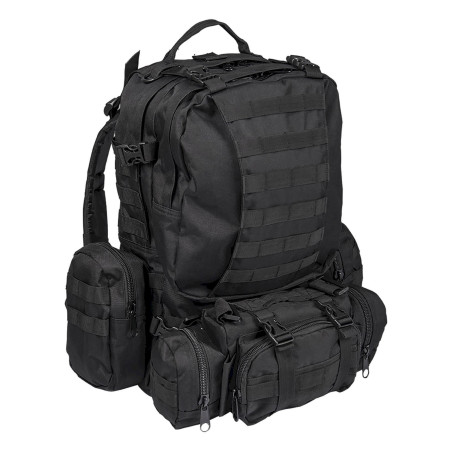 Mil-Tec Defense Pack Assembly, sac à dos noir