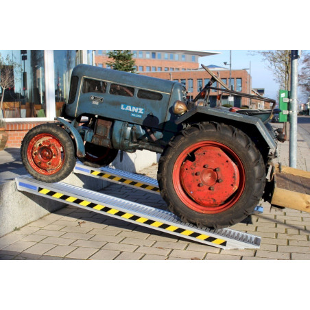 TrutzHolm Profi Alu Auffahrrampe ca. 265 cm Verladerampe Auto Pkw bis 1550kg