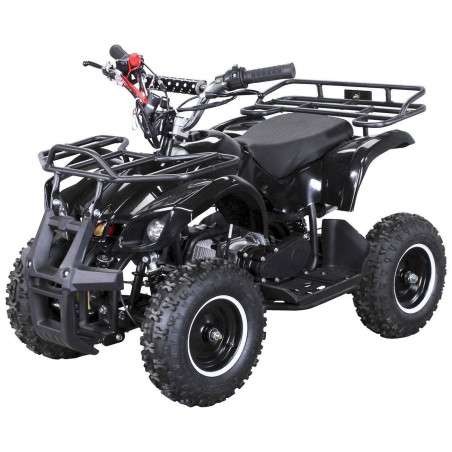 Actionbikes Kinder Miniquad Torino 49cc E-Start ATV Schwarz