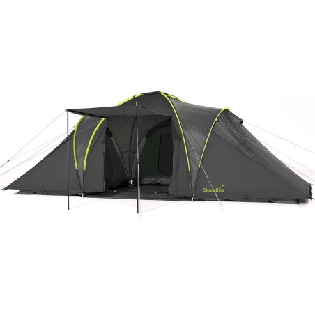 SKANDIKA Daytona 6 Tente familiale dôme 6 Personnes Anthracite/Vert