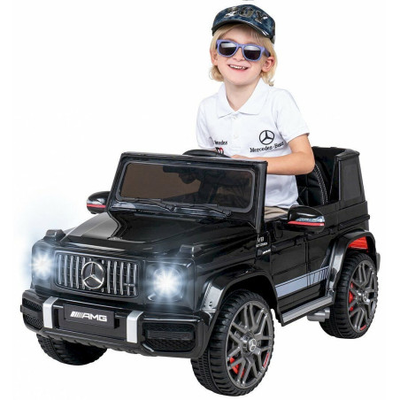 Actionbikes Kinder-Elektroauto Mercedes AMG G63 W 463 S chwarz