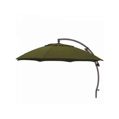 Sun Garden Parasol déporté Easy Sun Ø 375cm, an­thra­cite/ vert