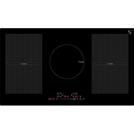 K&H 5 Zonen FLEX Induktionskochfeld 90cm Autark Eingebaut 90-IN-9400FLX