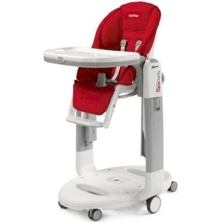 Peg-Perego Chaise haute bébé Tatamia Follow Me fragola