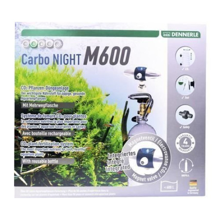 Dennerle CO2 Düngeset Mehrweg Carbo NIGHT M600