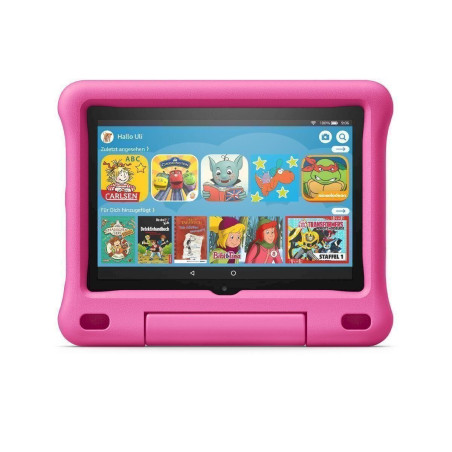 Amazon das neue Fire HD 8 Kids Edition Tablet (2020) [20,3 cm (8 Zoll) HD Display, 32 GB, Pink kind­ge­rech­te Hülle]