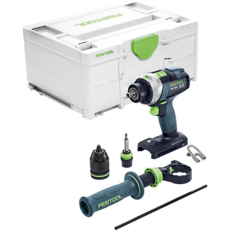 Festool QUADRIVE TPC 18/4 I-Basic Akku-Schlagbohrschrauber (ohne Akku und Ladegerät)