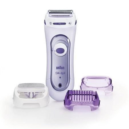 Braun Silk-épil Elektrischer Damenrasierer LS5560, flieder