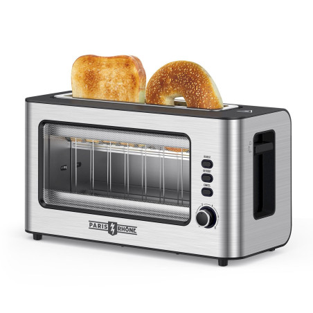 Paris Rhône 2-Scheiben Toaster variabler Bräunungskontrolle