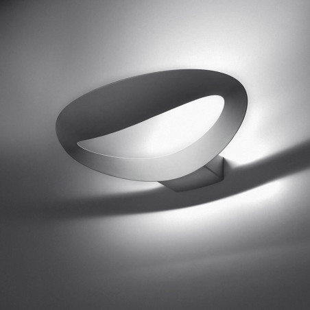 Artemide Mesmeri Ha­lo­gen/ LED Wand­leuch­te - Halogen | Aluminium weiß | 2700 K