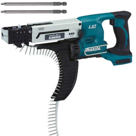 Makita DFR550Z Akku-Magazinschrauber (ohne Akku und Ladegerät)