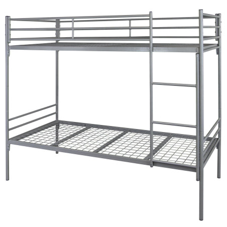 BB Sport 13233 Metall Etagenbett Stockbett teilbar 2 Einzelbetten Metallbett Hochbett