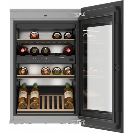 Miele KWT 6422 IG OBSW Ein­bau-Wein­tem­pe­rier­schrank Ob­si­di­an­schwarz EEK:G