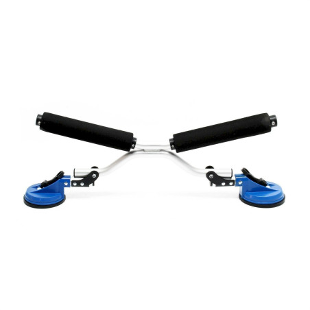 WilTec 61727 Bateau scooter voiture aide au chargement avec ventouses voiture toit aide au char