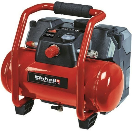 Einhell Com­pres­seur sans fil TE-AC 36/6/8 Li OF Set-Solo (sans batterie ni chargeur)