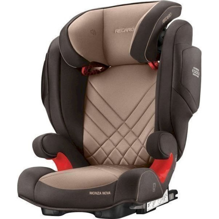 Recaro Monza Nova 2 Seatfix Kindersitz Isofix 15 36 kg Gruppe 2 3 Dakar Sand beige - Kollektion 2018